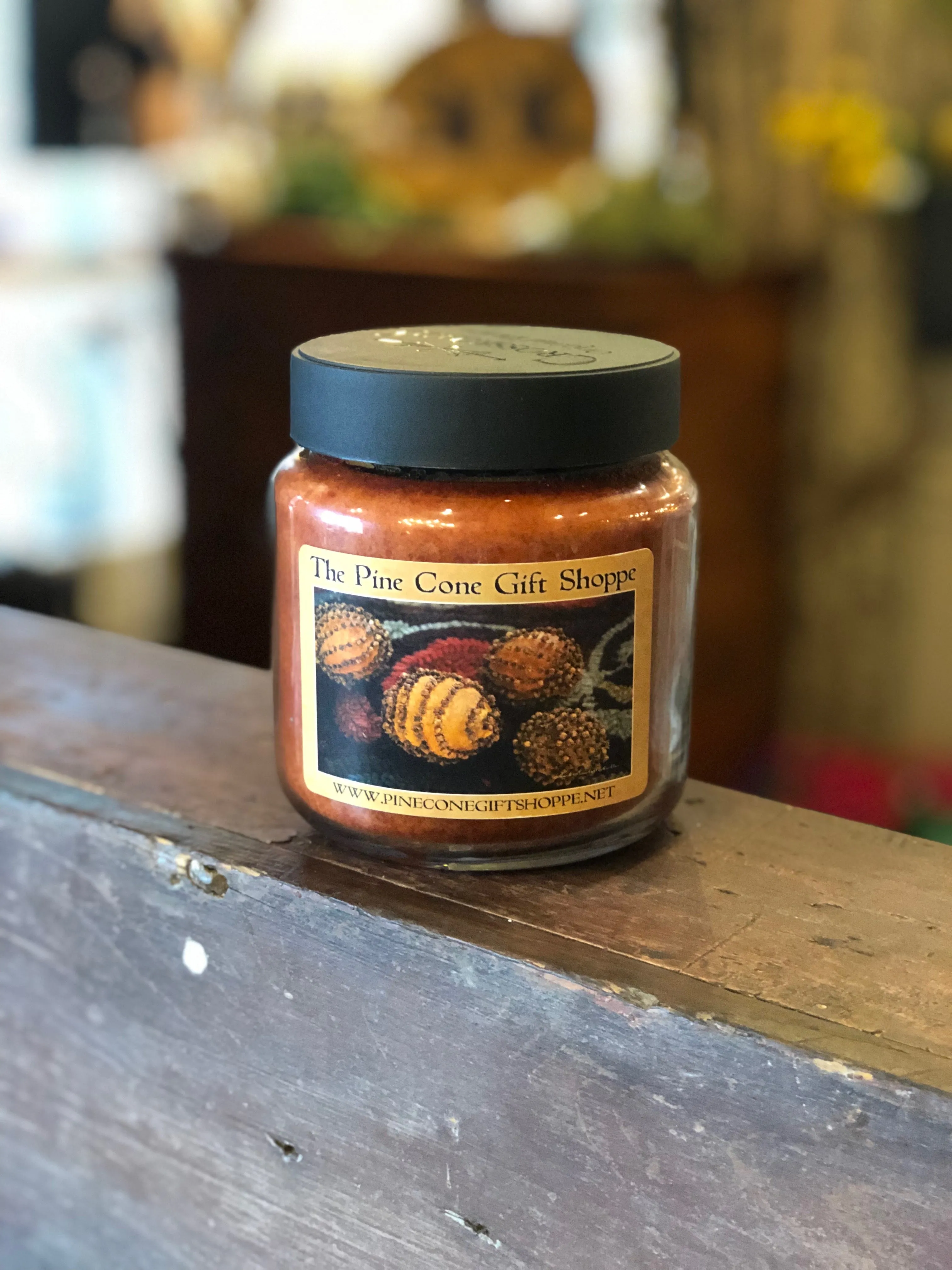16oz Orange Clove Jar Candle