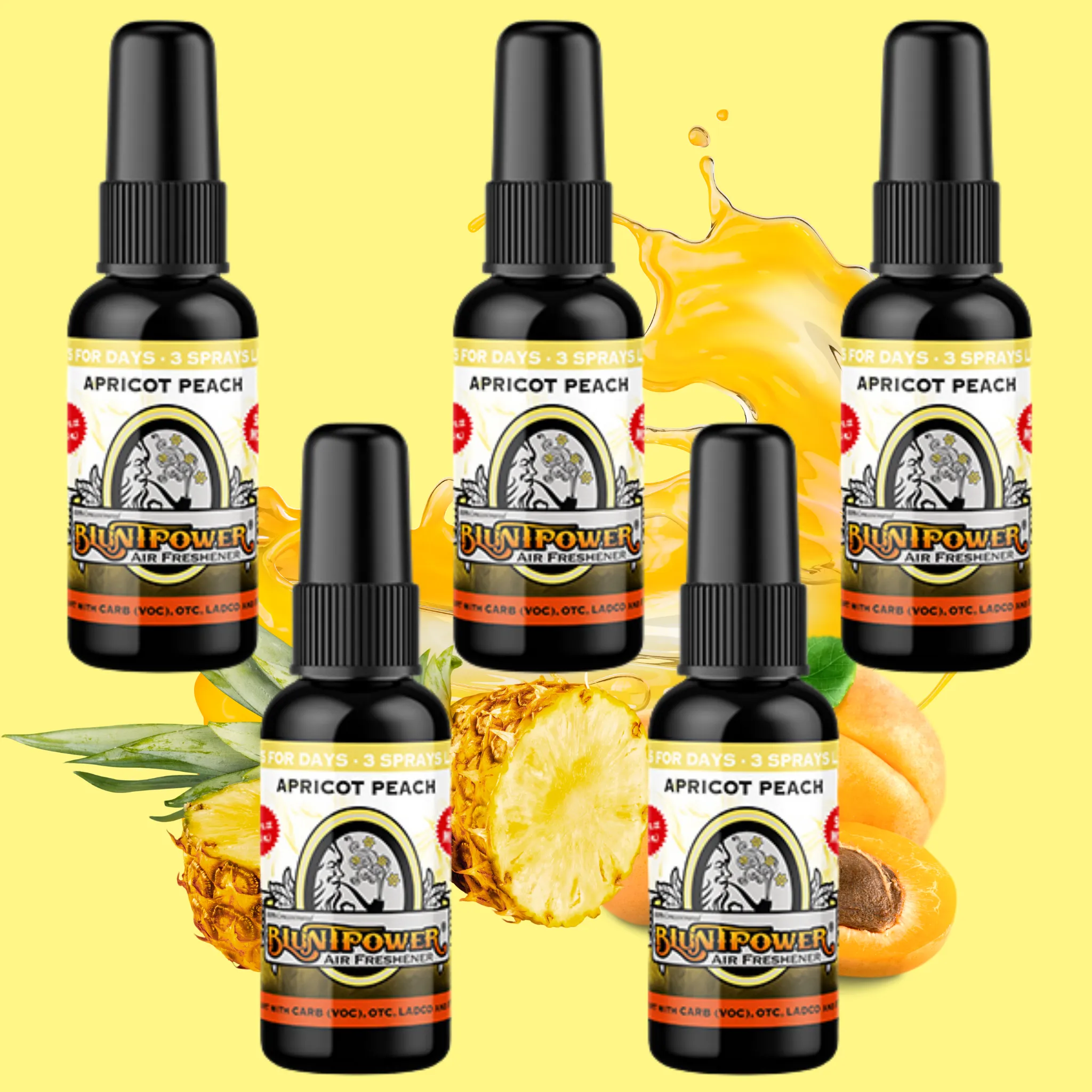 Apricot Peach Air Freshener Spray