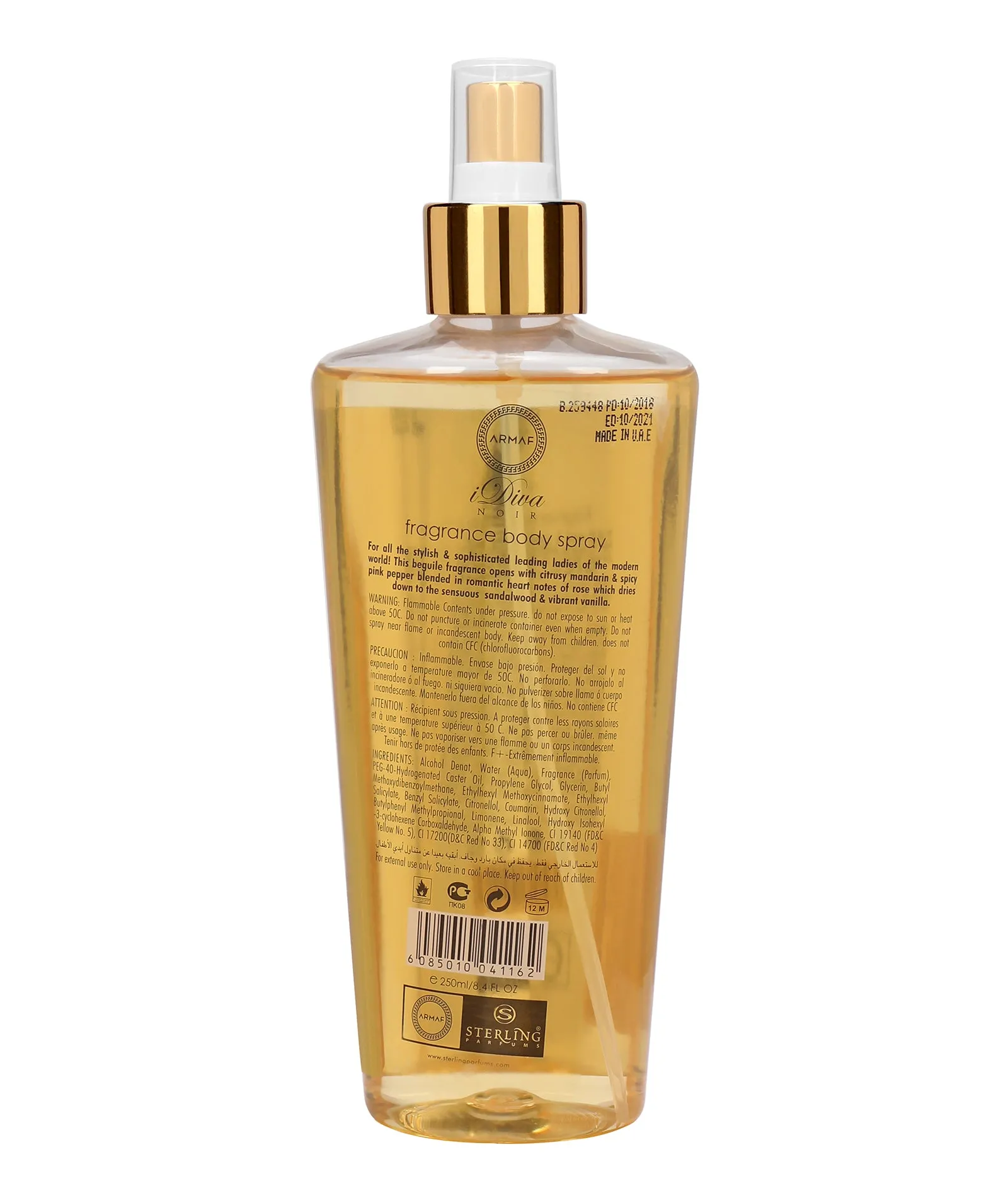 Armaf iDiva Noir For Women Mist 250ML
