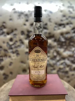 AUCHENTOSHAN 21 YEARS OLD 1975 - OFFICIAL DISTILLERY ARCHIVE
