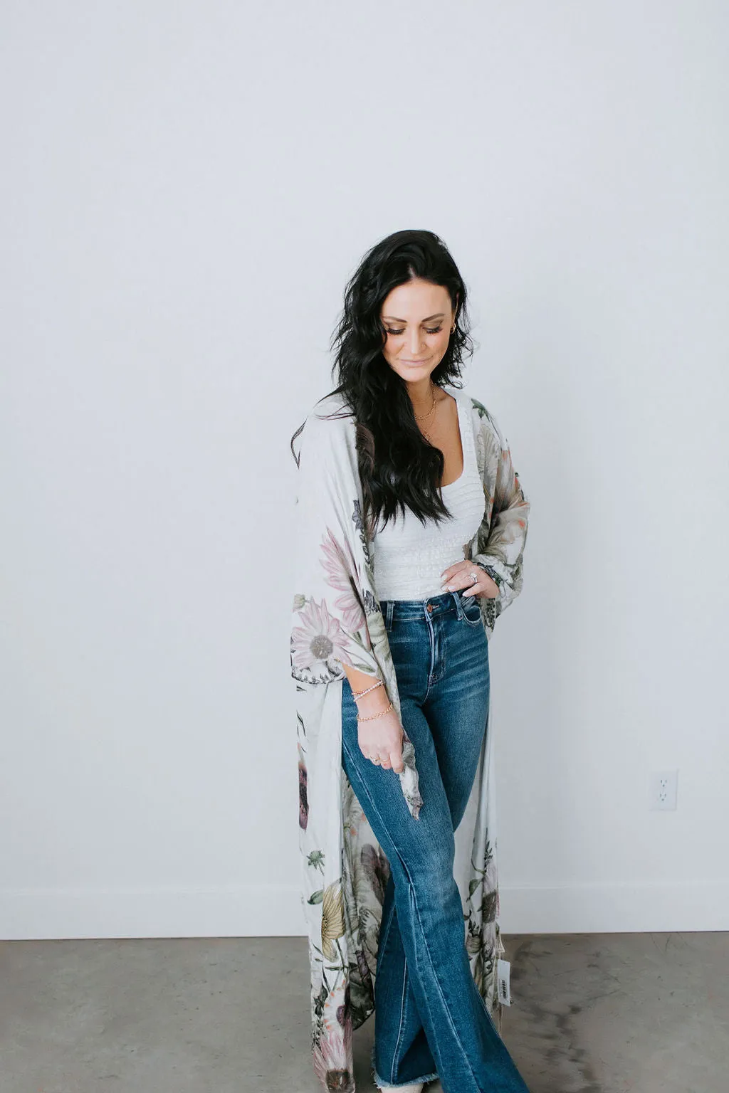 Aurlie Floral Kimono