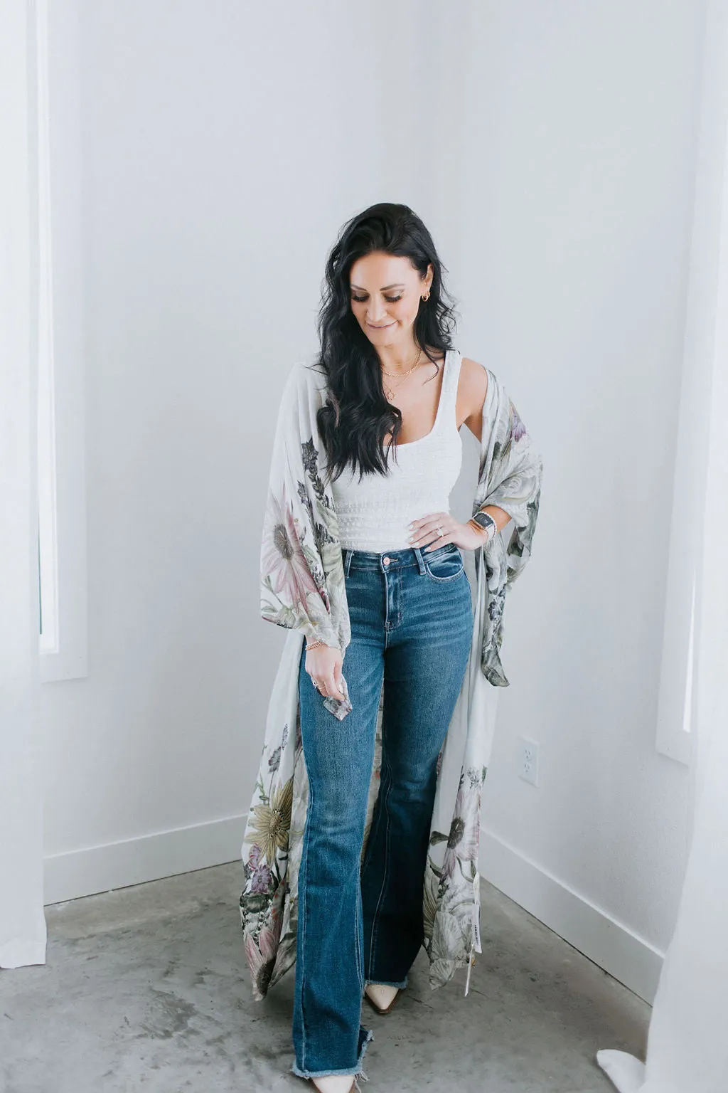 Aurlie Floral Kimono