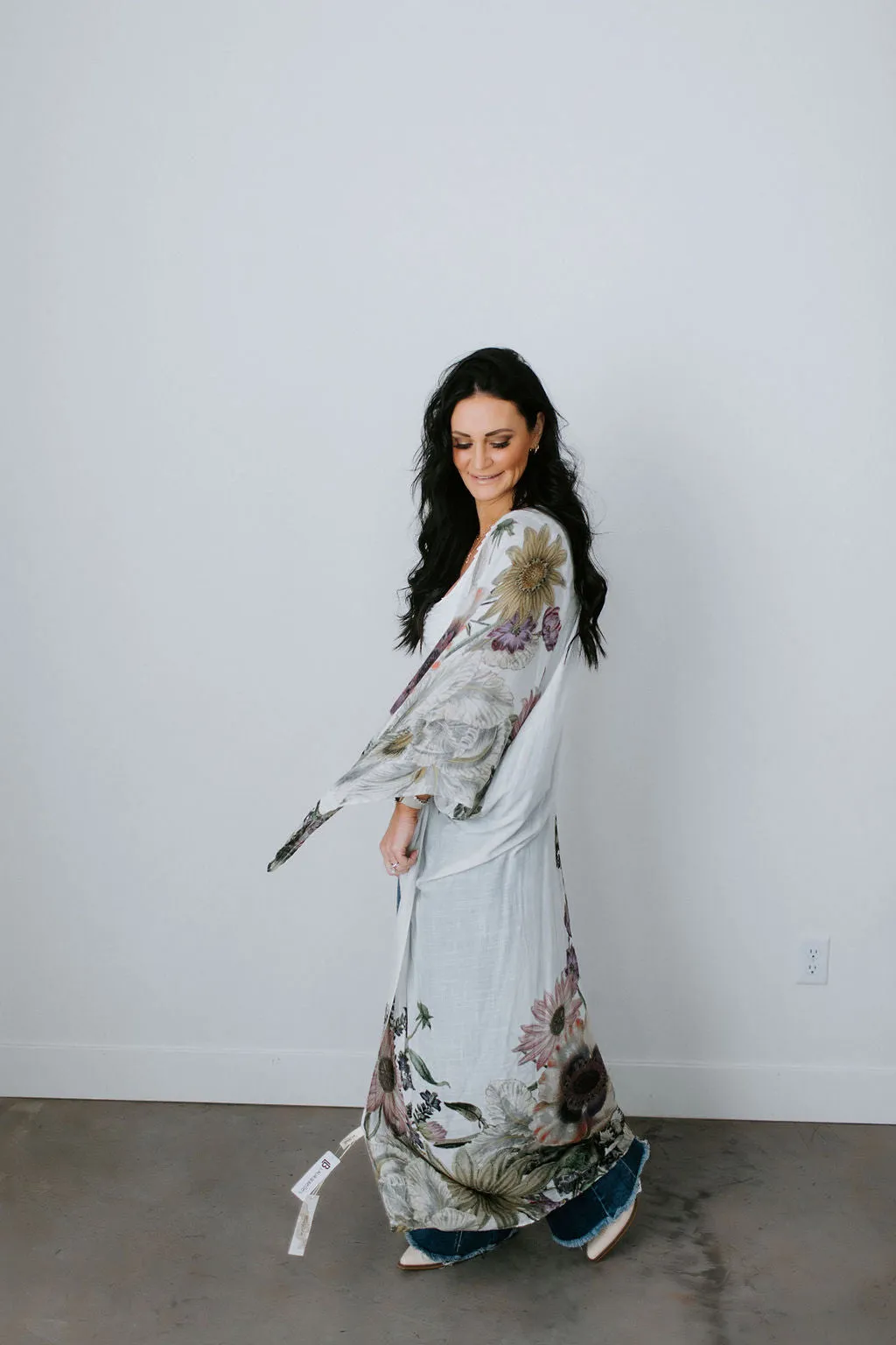 Aurlie Floral Kimono