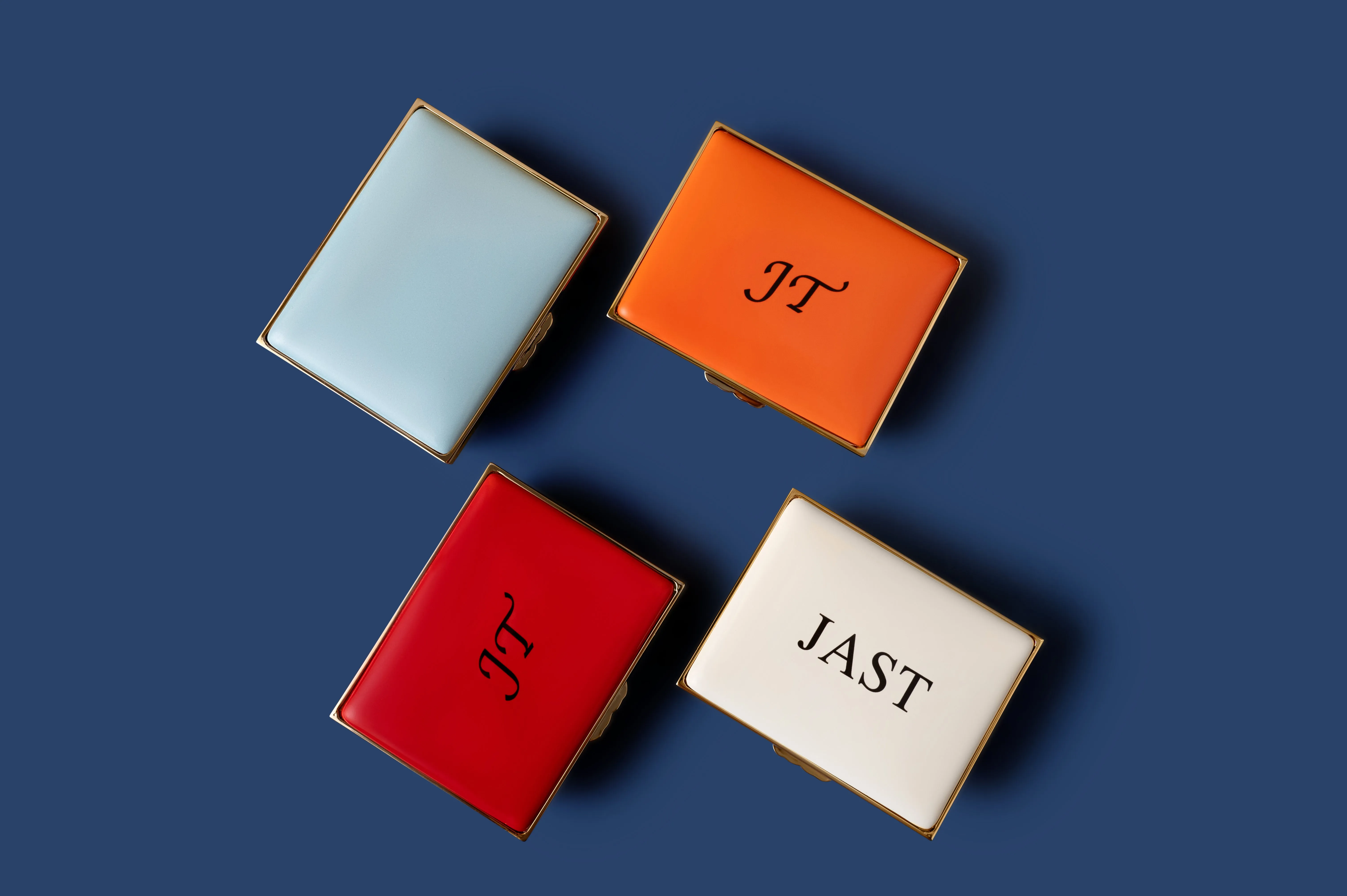 Blank Canvas Large Orange Enamel Box
