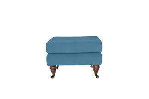 Blenheim | Footstool | Opulence Peacock