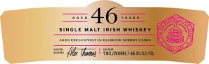 Bushmills 46 Year Single Malt Irish Whiskey Secrets of the River Bush