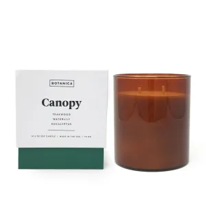 Canopy Teakwood, Waterlily, & Eucalyptus Soy Wax Glass Candle