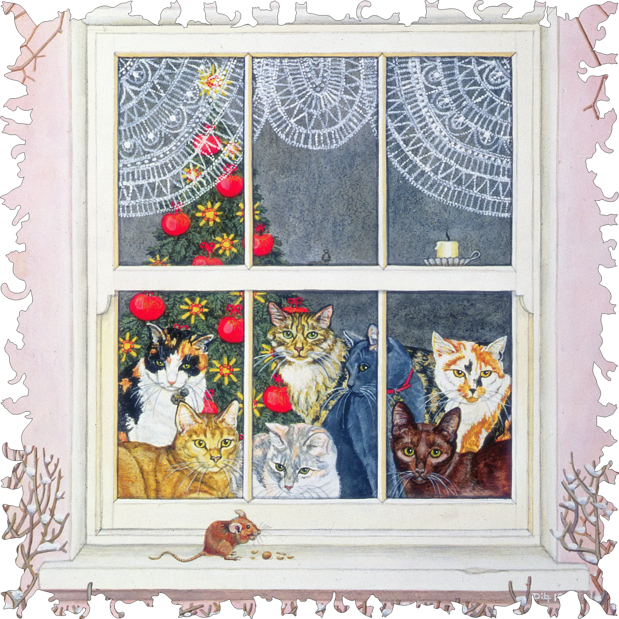 Christmas Snack - 375 Piece Wooden Jigsaw Puzzle