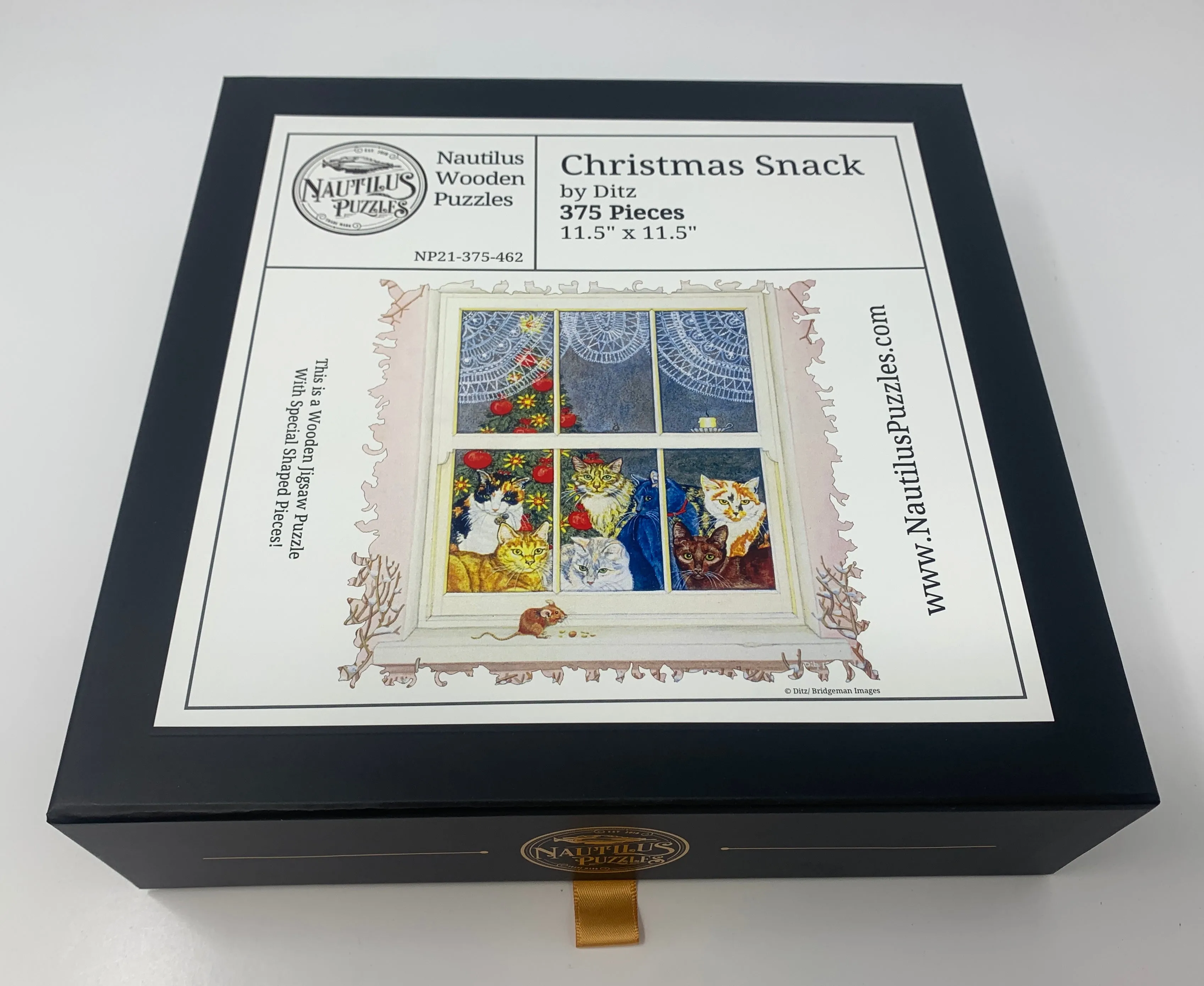Christmas Snack - 375 Piece Wooden Jigsaw Puzzle