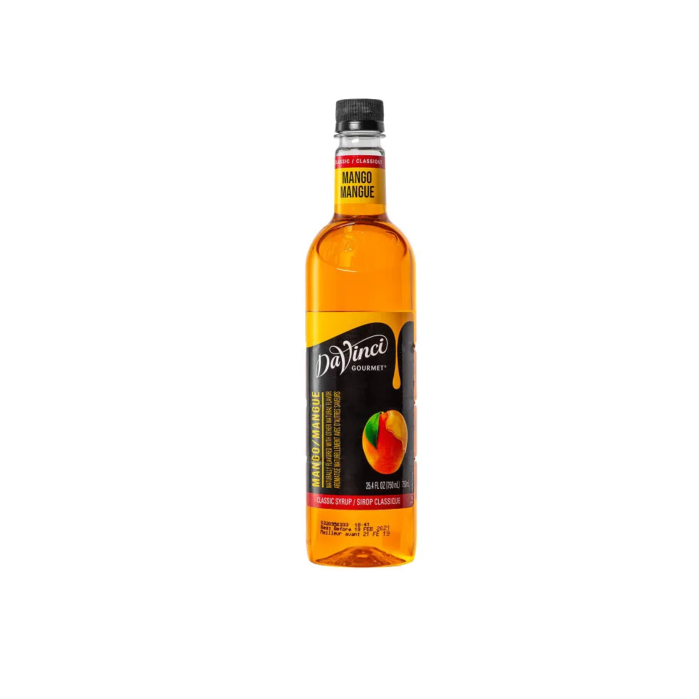 Classic Mango Syrup - 4 x 750 ml Plastic