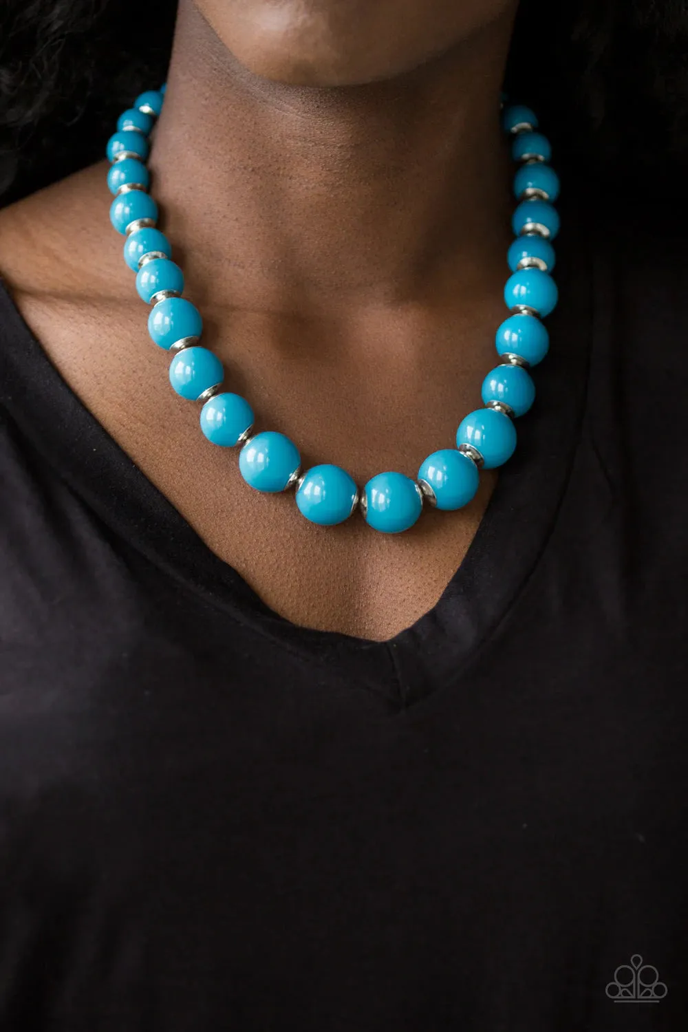 Everyday Eye Candy Blue-Necklace