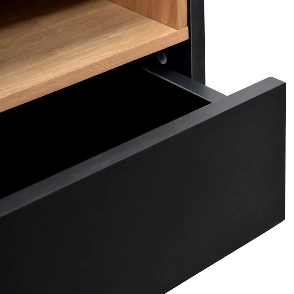 Ex Display - Anthony Bedside Table - Black