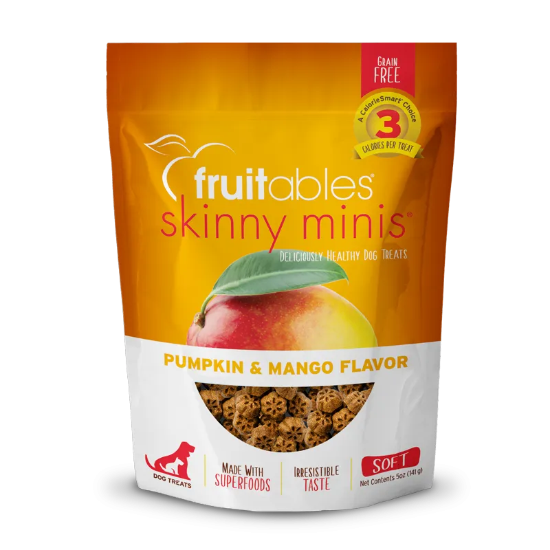 Fruitables Skinny Minis Pumpkin & Mango Flavor 5 oz.