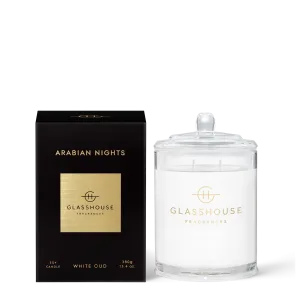 GLASSHOUSE 380g Candle ARABIAN NIGHTS