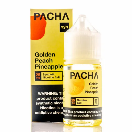 Golden Peach Pineapple Salt - Pacha E-Juice
