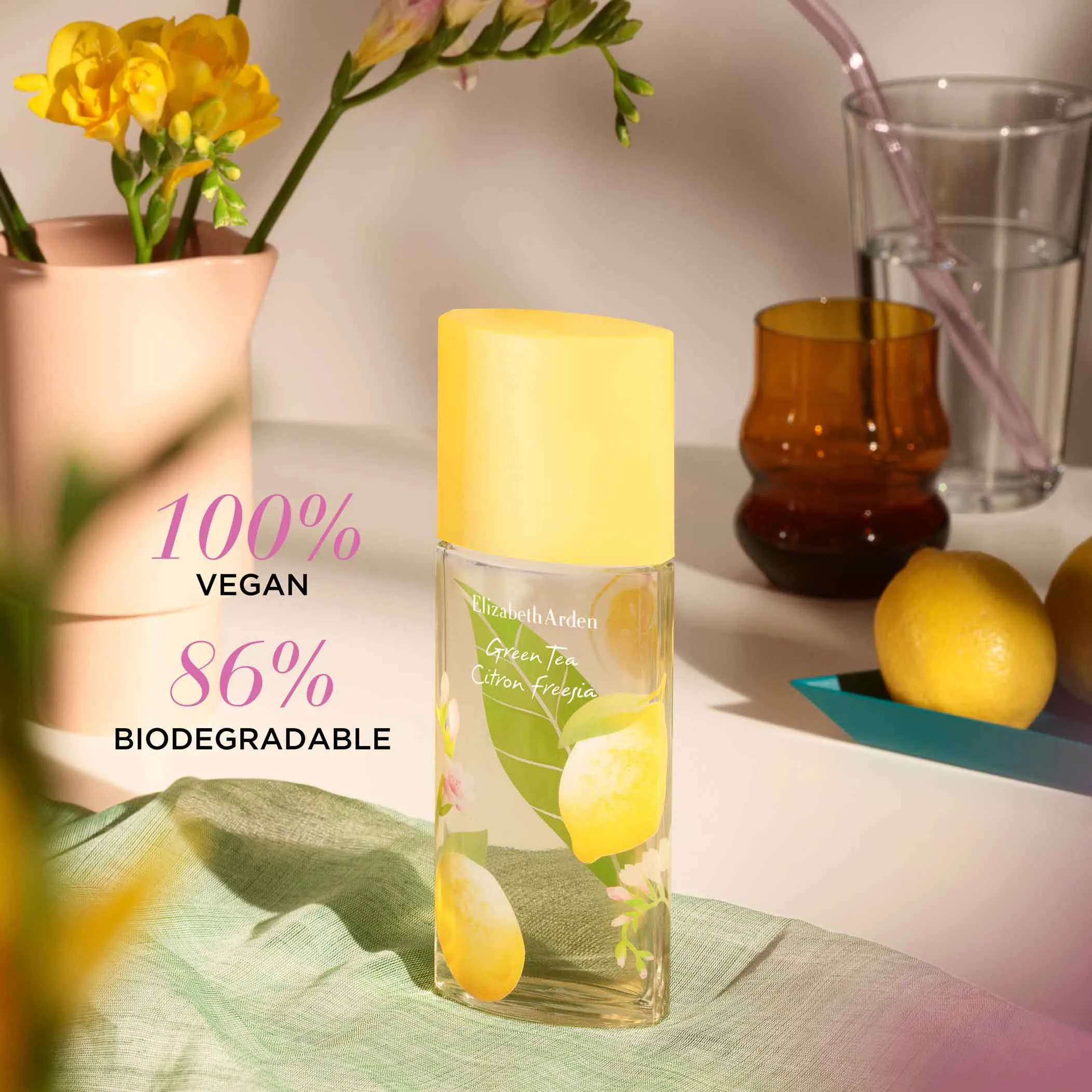 Green Tea Citron Freesia Eau de Toilette Fragrance Spray