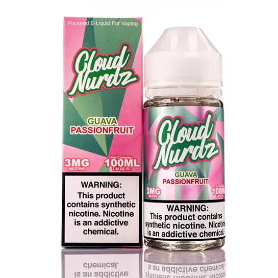 Guava Passionfruit - Cloud Nurdz E-Juice (100 ml)