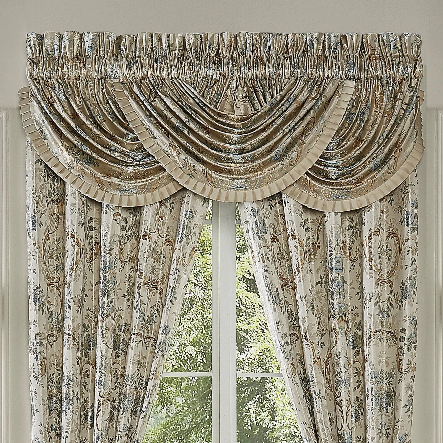 Jacqueline Window Waterfall Valance