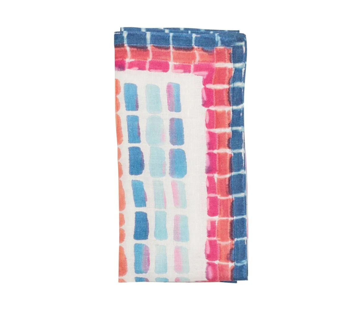 Kaleidoscope Napkin in Multi Set of 4 by Kim Seybert