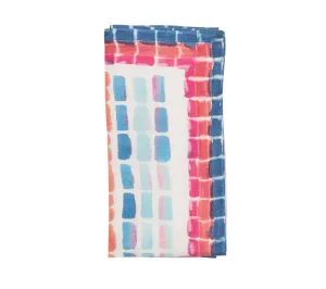 Kaleidoscope Napkin in Multi Set of 4 by Kim Seybert