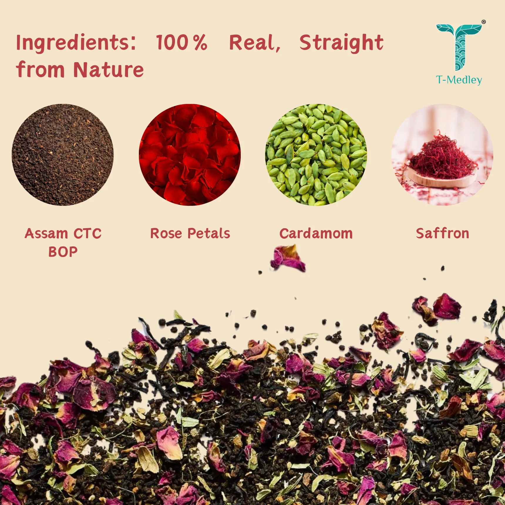 Kesar Rose Chai (250 gms)