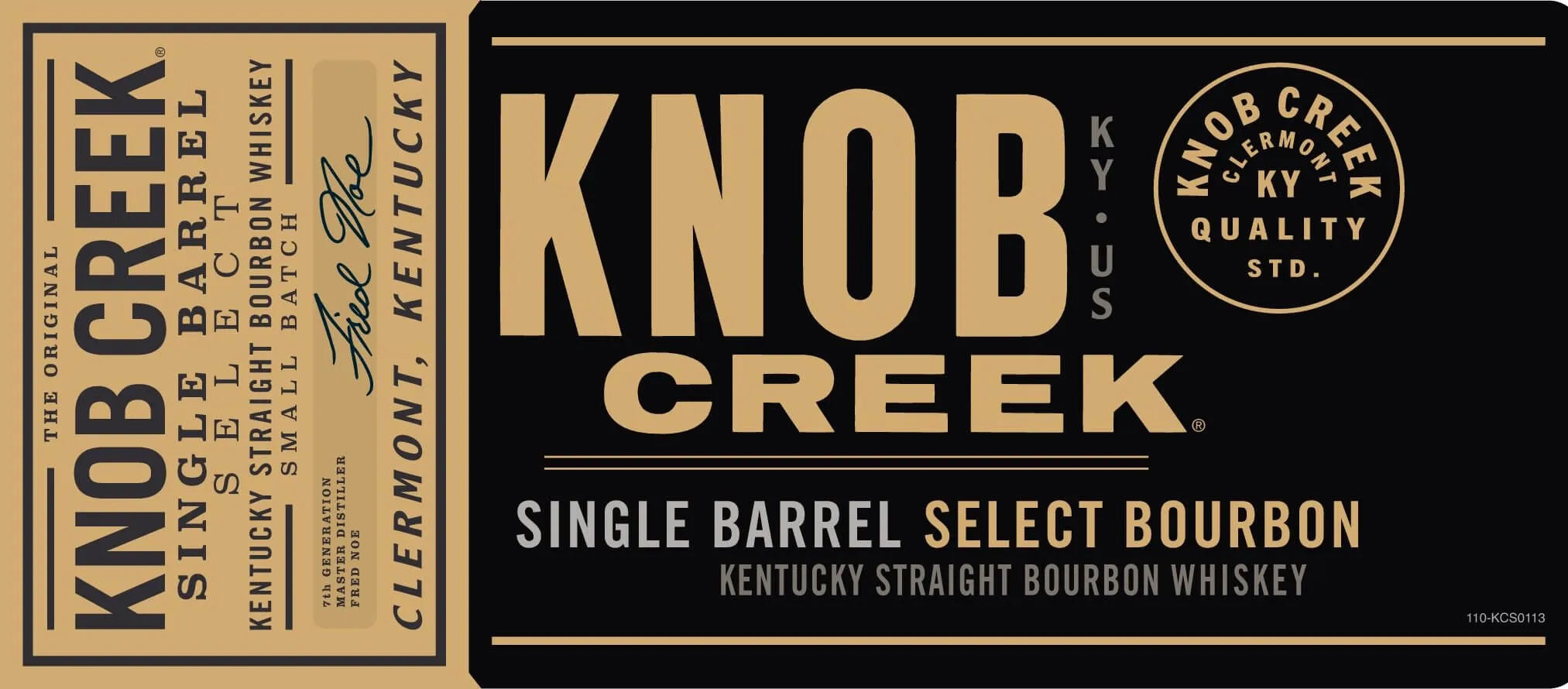 Knob Creek Single Barrel Select Bourbon 750ml