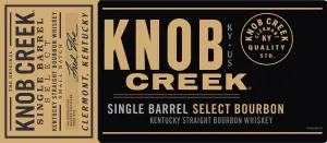 Knob Creek Single Barrel Select Bourbon 750ml