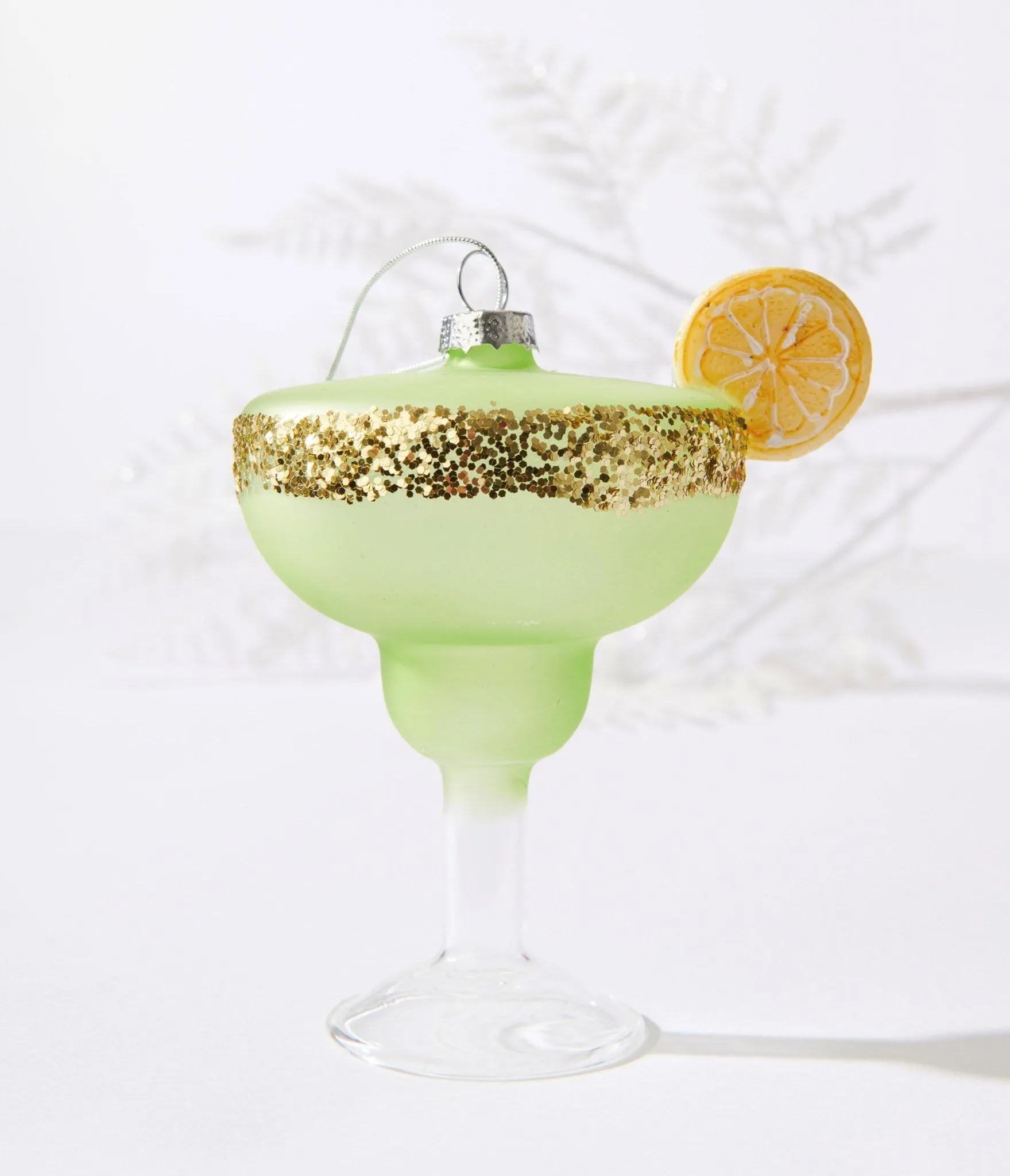Lime Margarita Glass Ornament