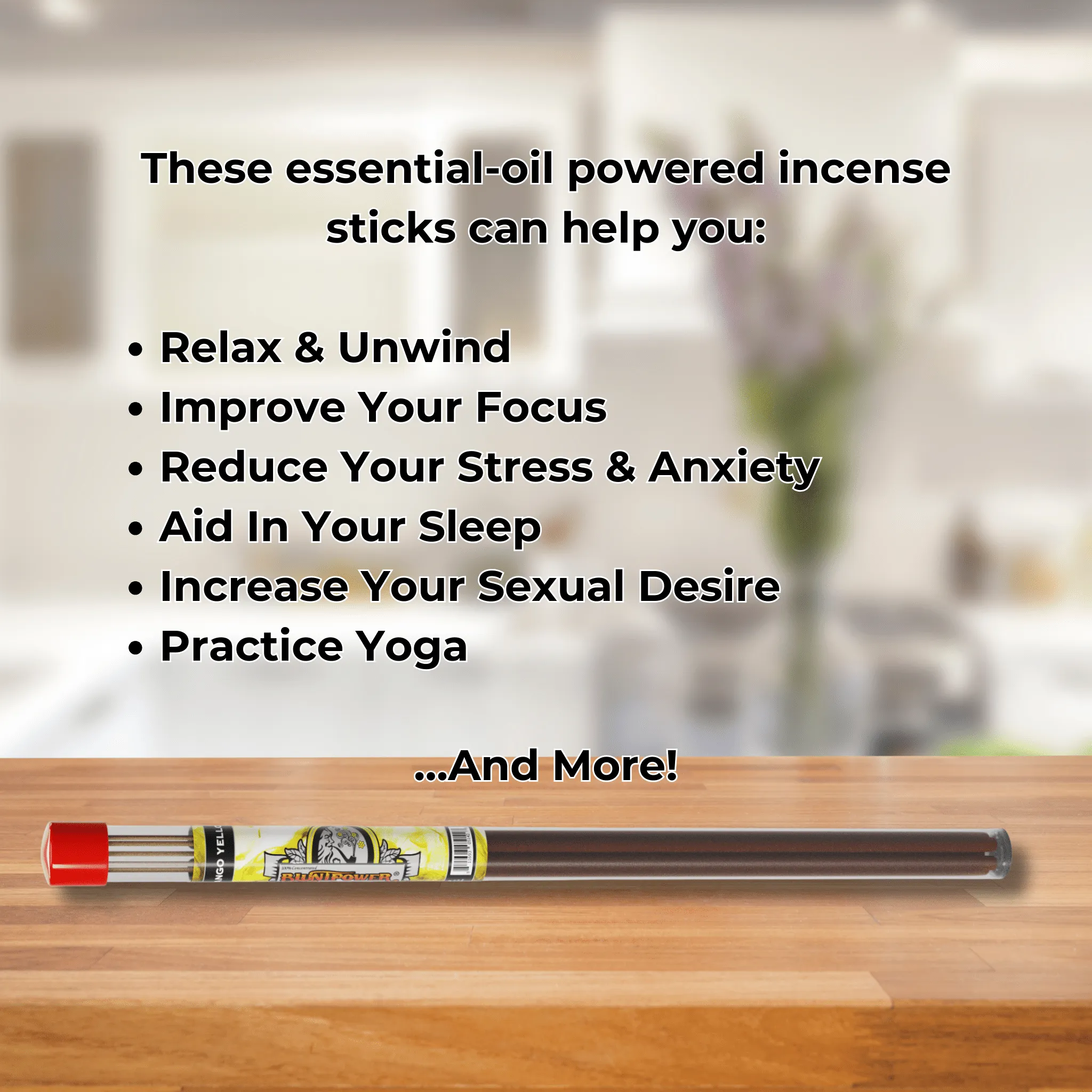 Mango Yellow Long Incense Sticks