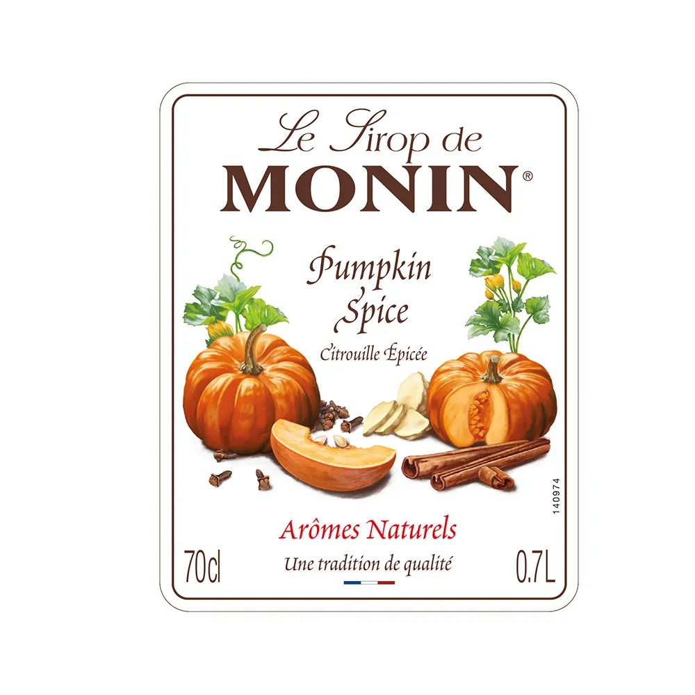 Monin Pumpkin Spice Syrup 70cl