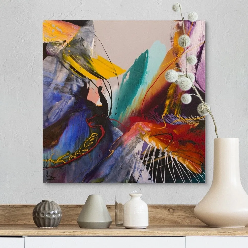 "Bird of Paradise II" Canvas Wall Art