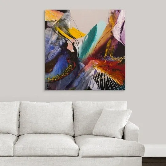 "Bird of Paradise II" Canvas Wall Art