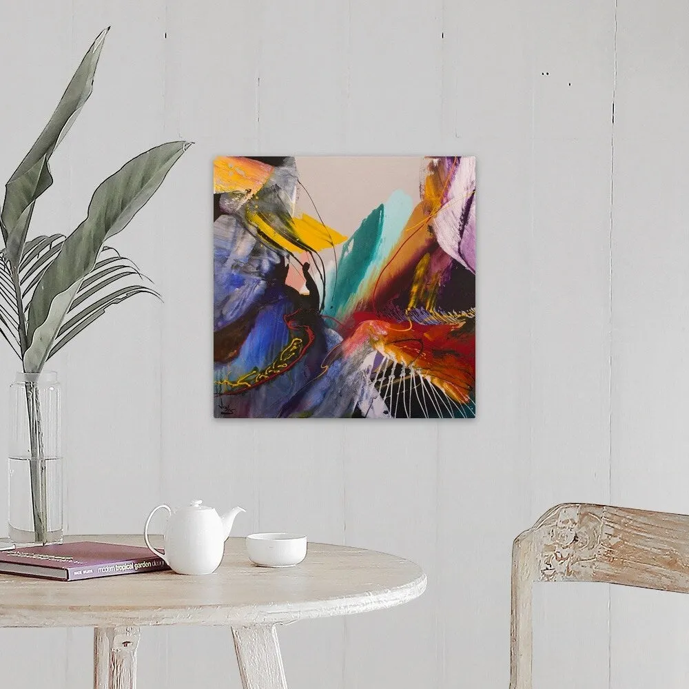 "Bird of Paradise II" Canvas Wall Art