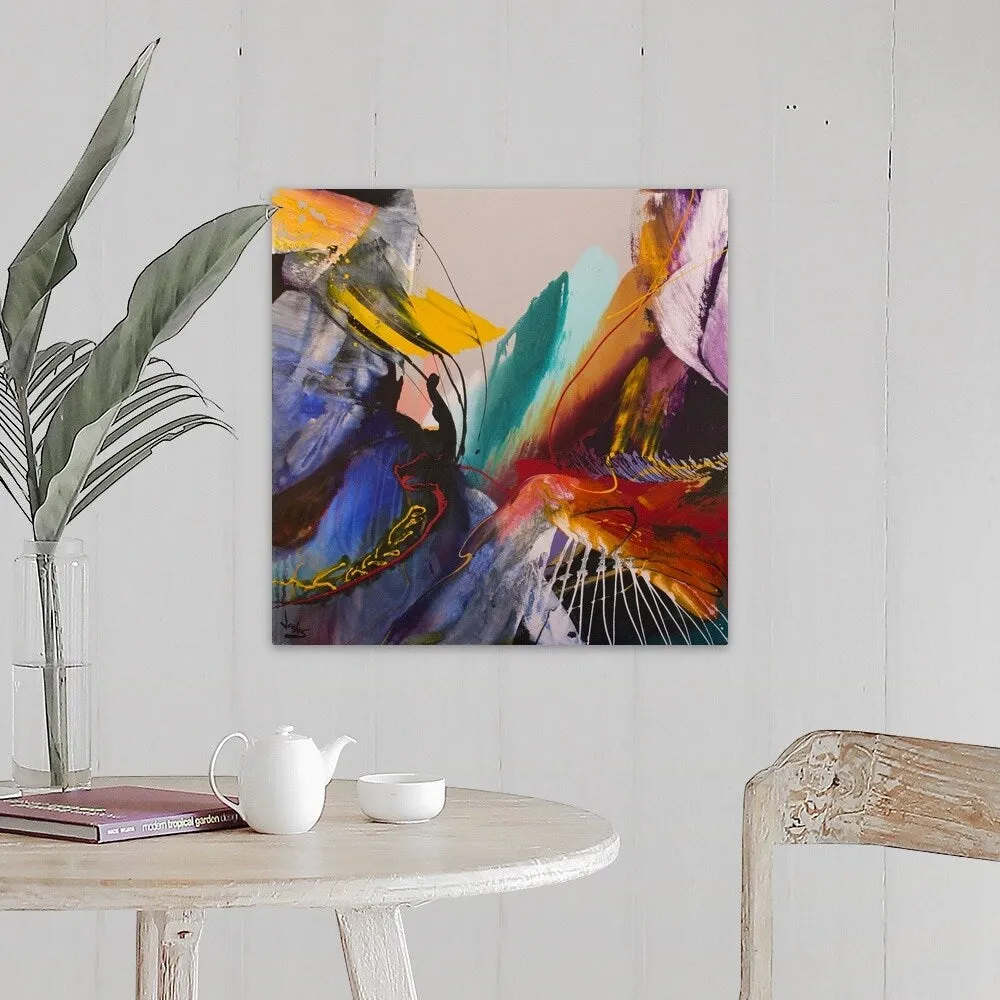 "Bird of Paradise II" Canvas Wall Art