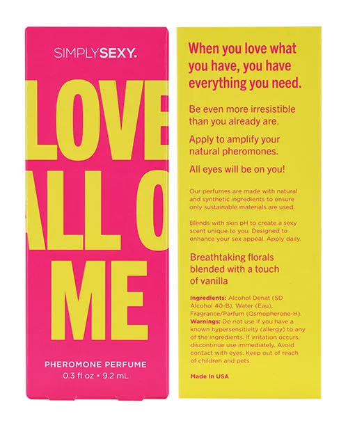 Simply Sexy Pheromone Perfume - 0.3 oz - Love All of Me