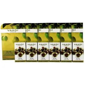 Super Value Pack of Olive Facial Bars with Cane Sugar Extract (5 1)