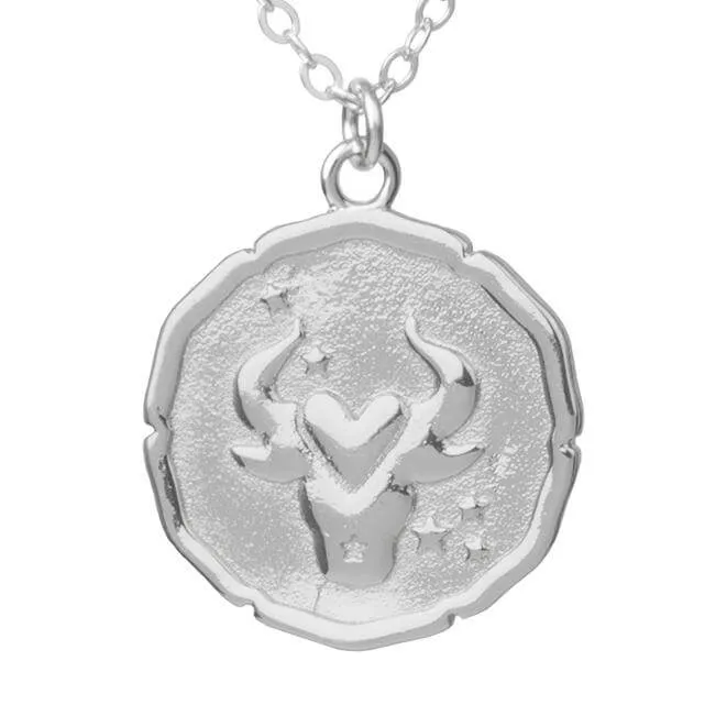 Taurus Zodiac Necklace