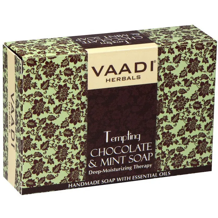 TEMPTING CHOCOLATE & MINT SOAP-Deep Moisturising Therapy