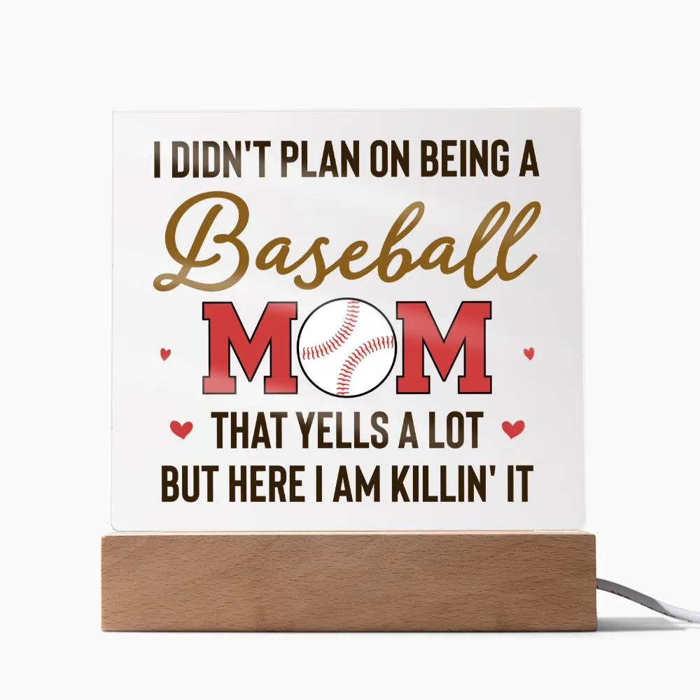 To My Baseball Mom Gifts from Daughter and Son, That Yells a Lot but Here I Am Killin' It