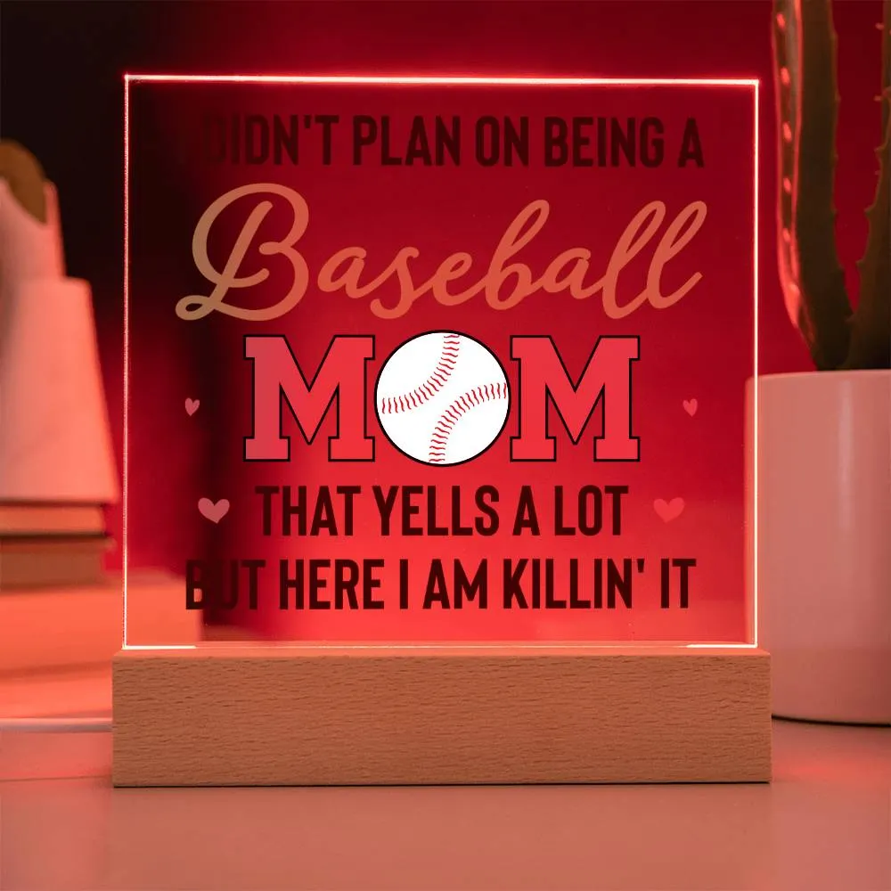 To My Baseball Mom Gifts from Daughter and Son, That Yells a Lot but Here I Am Killin' It