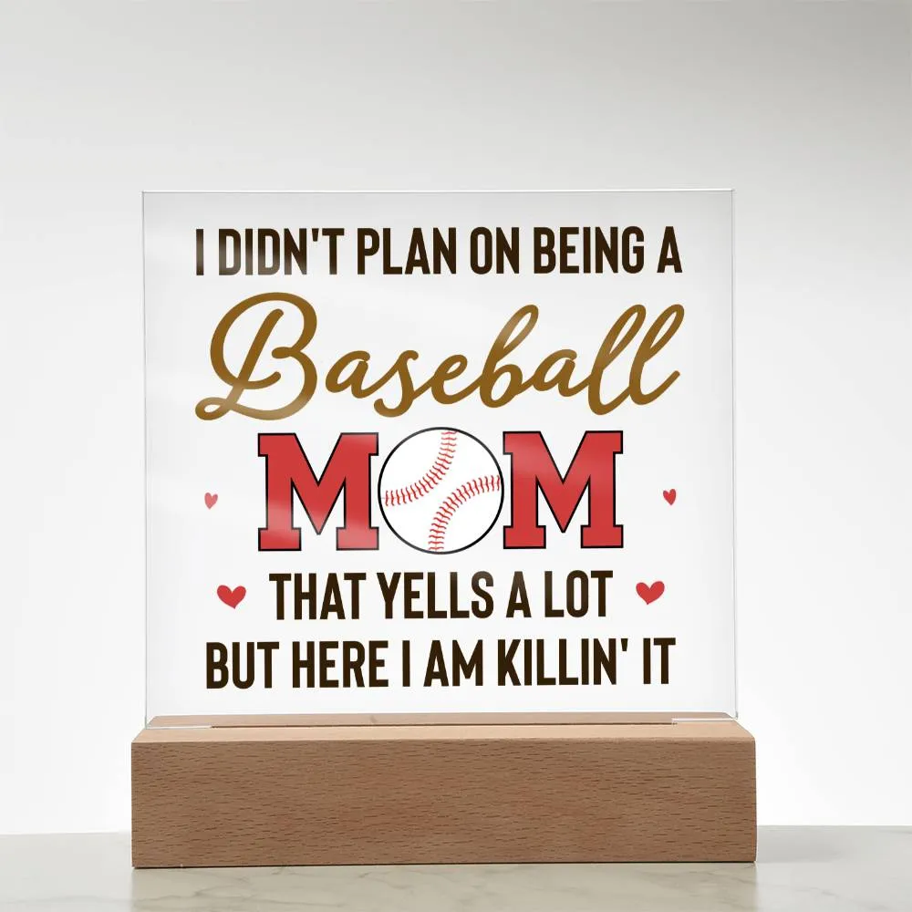 To My Baseball Mom Gifts from Daughter and Son, That Yells a Lot but Here I Am Killin' It