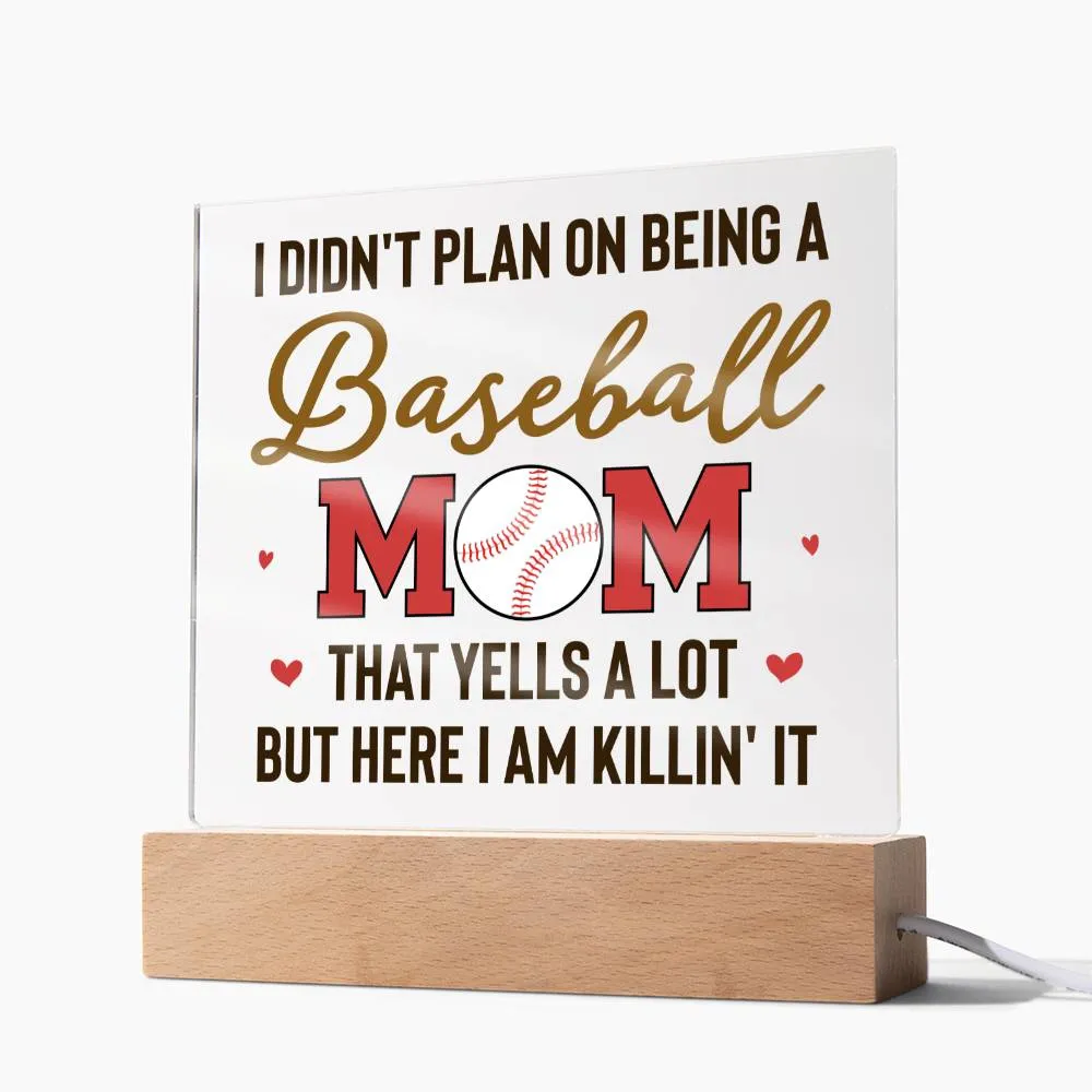 To My Baseball Mom Gifts from Daughter and Son, That Yells a Lot but Here I Am Killin' It