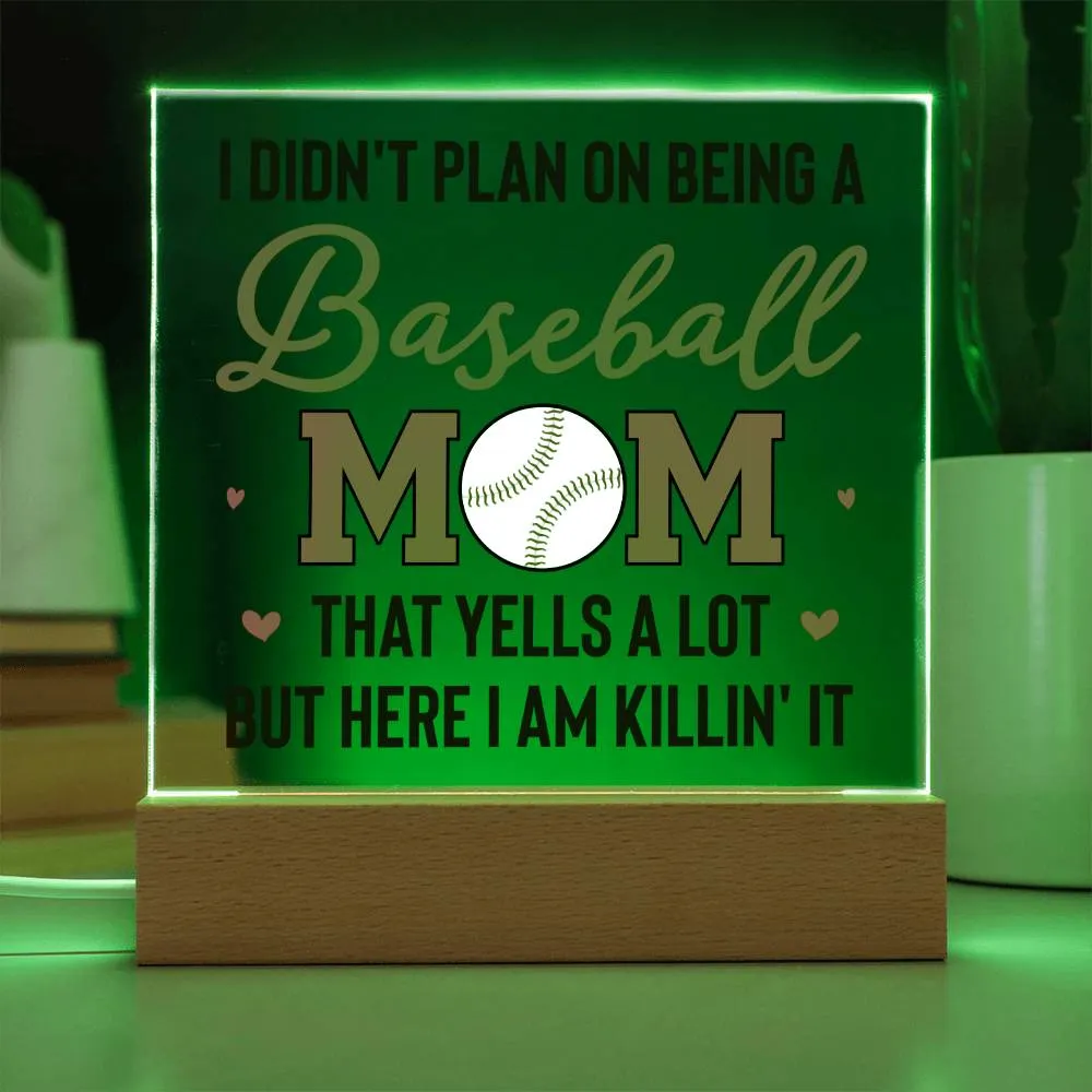 To My Baseball Mom Gifts from Daughter and Son, That Yells a Lot but Here I Am Killin' It