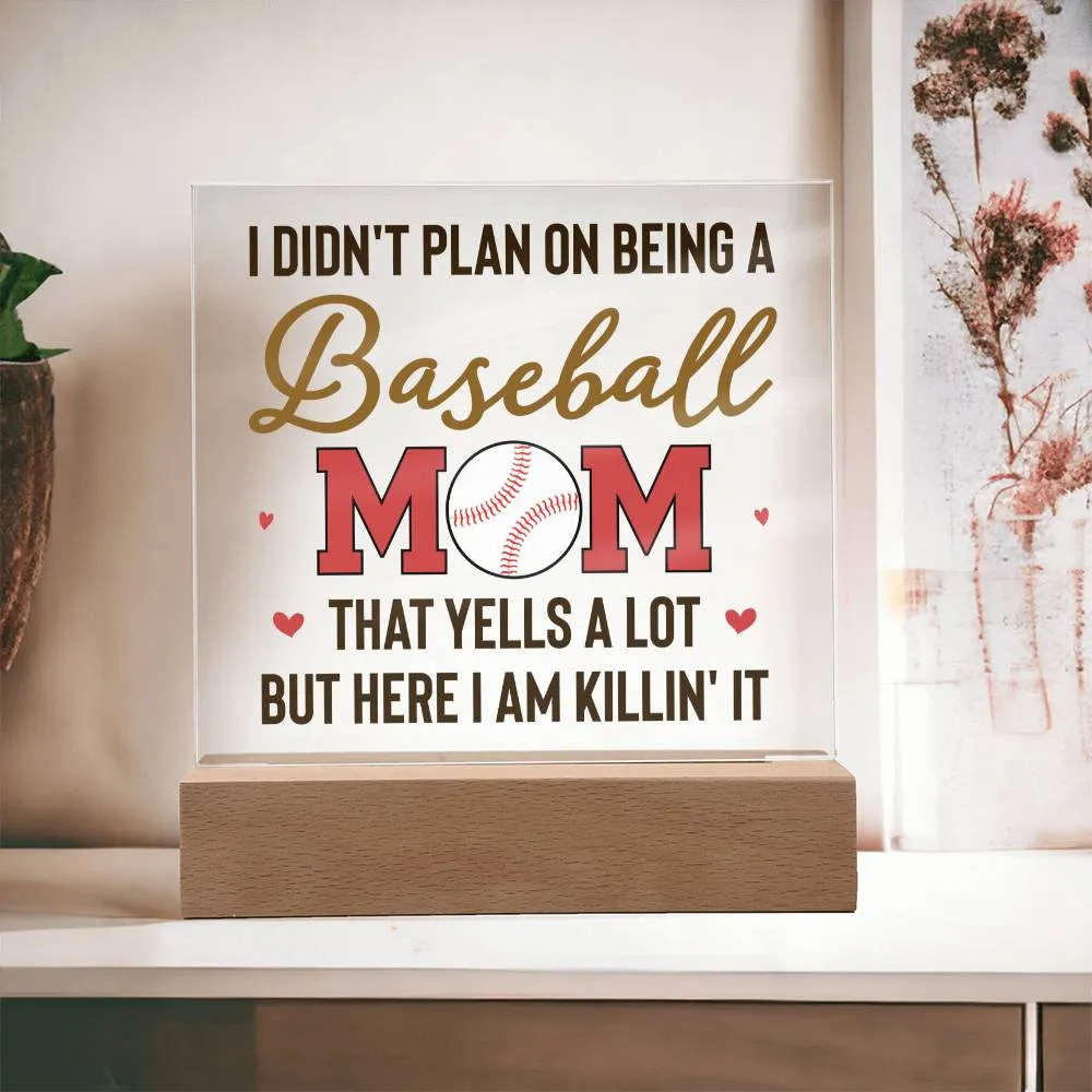 To My Baseball Mom Gifts from Daughter and Son, That Yells a Lot but Here I Am Killin' It