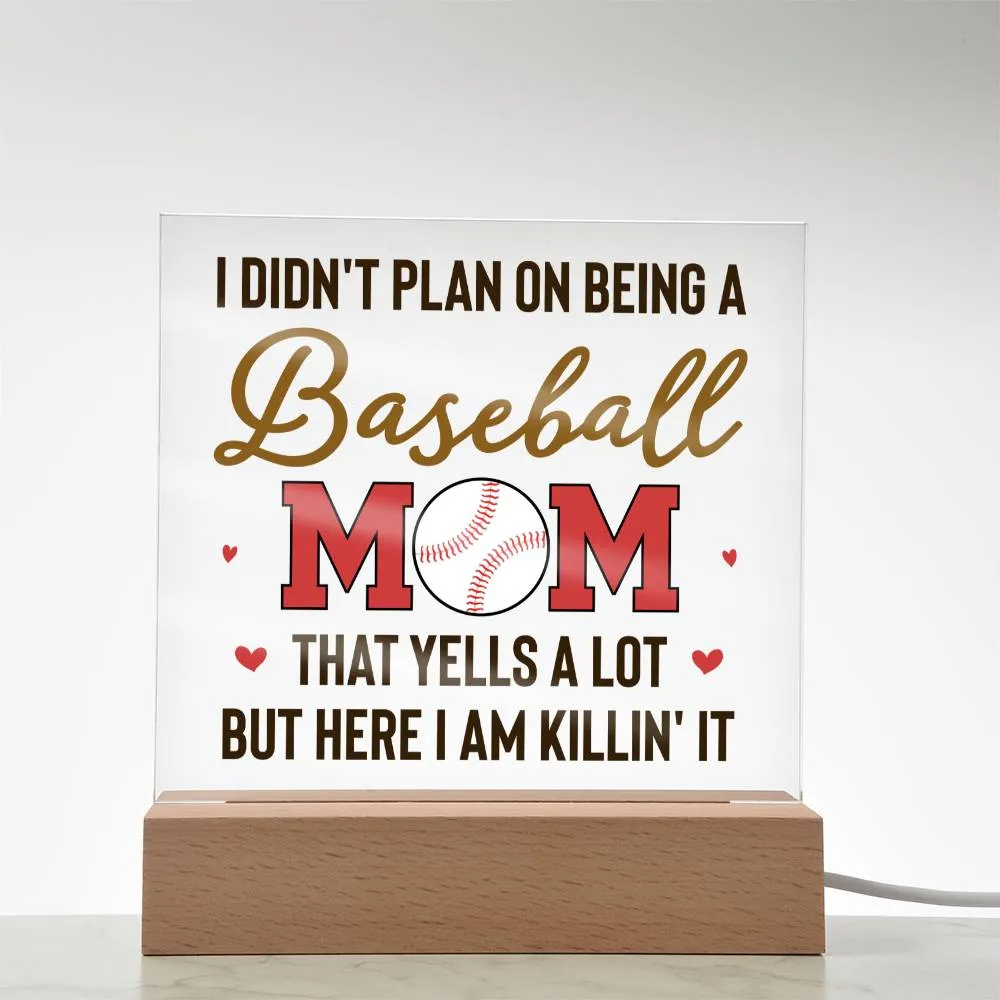 To My Baseball Mom Gifts from Daughter and Son, That Yells a Lot but Here I Am Killin' It
