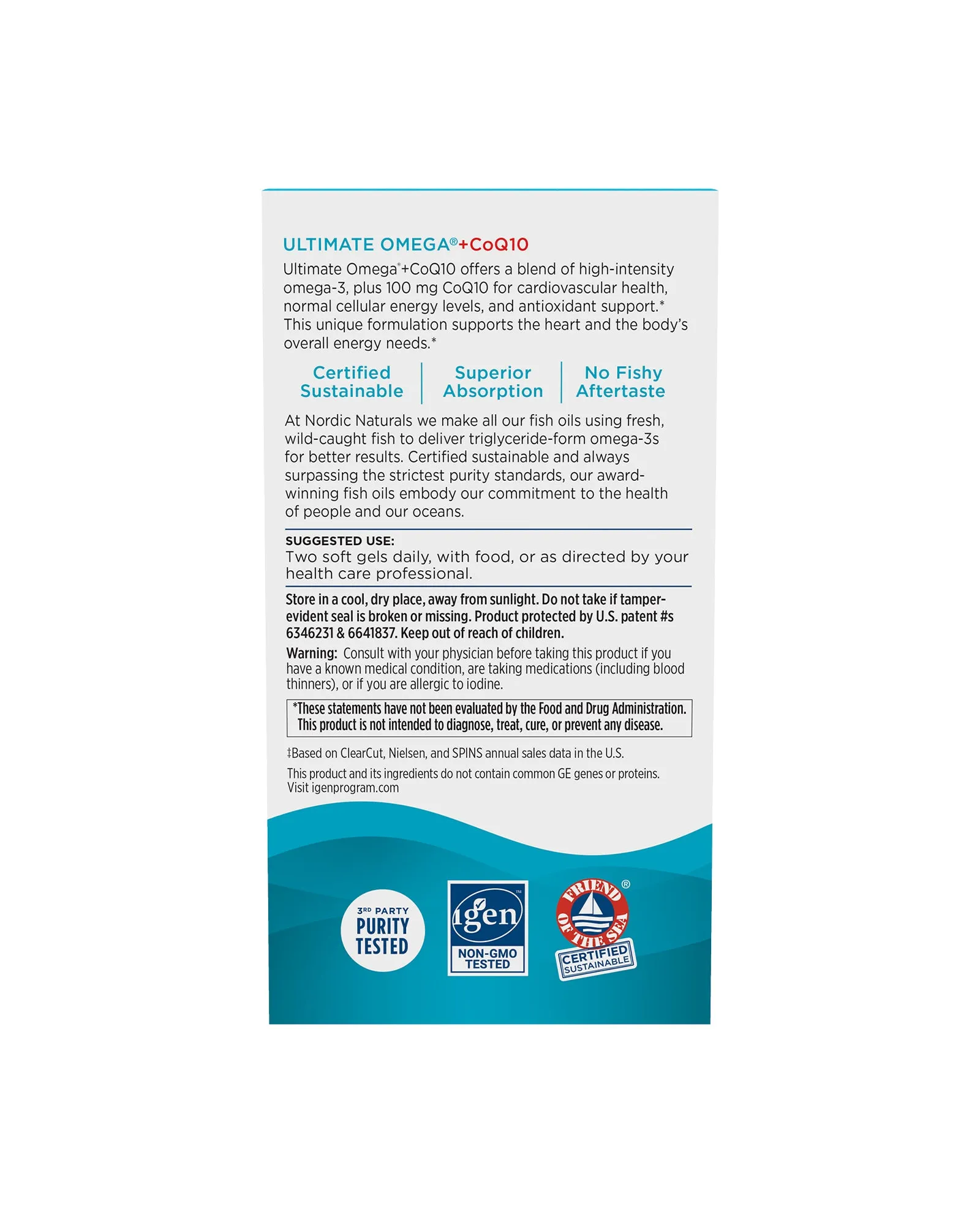 Ultimate Omega   CoQ10 Soft Gels