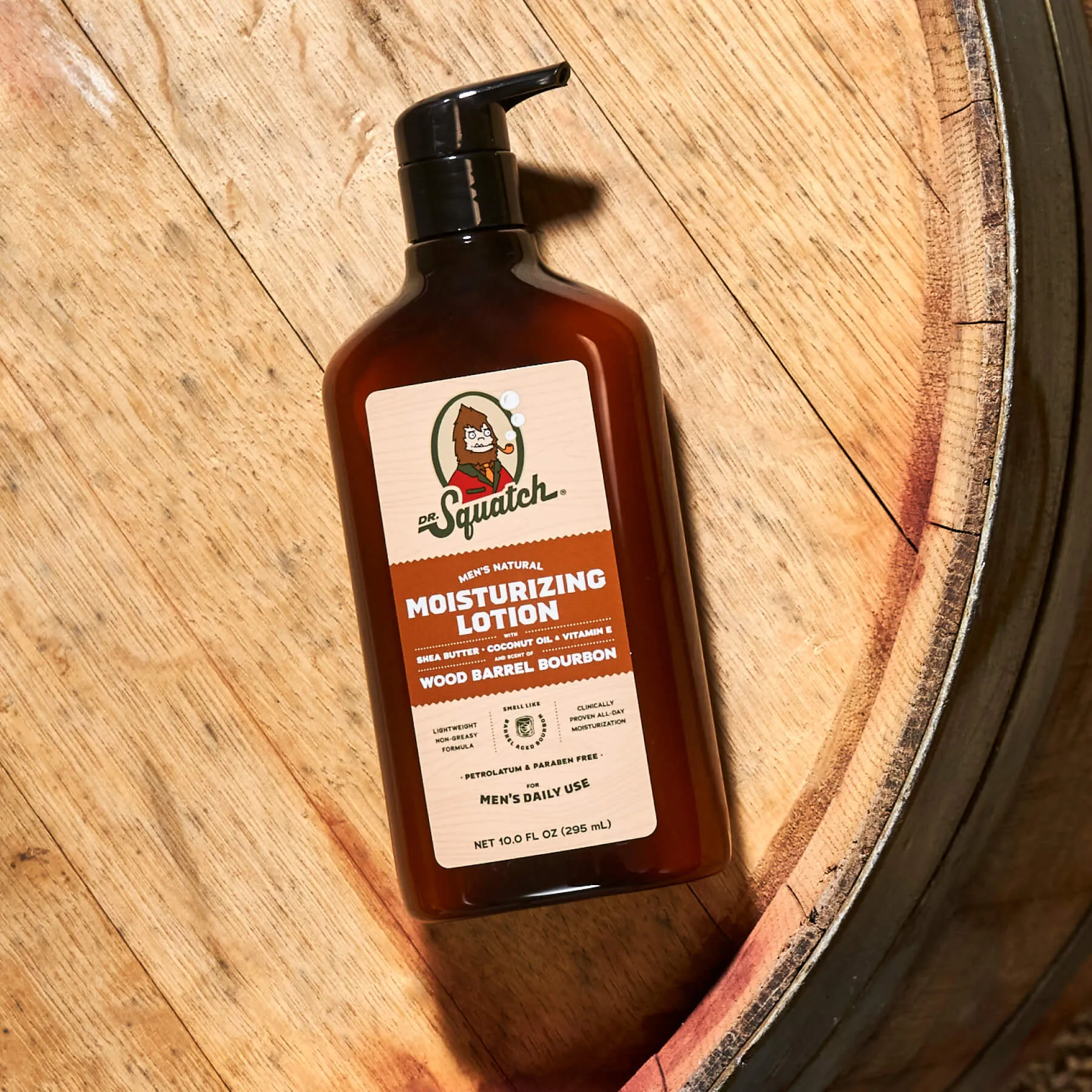 Wood Barrel Bourbon Lotion