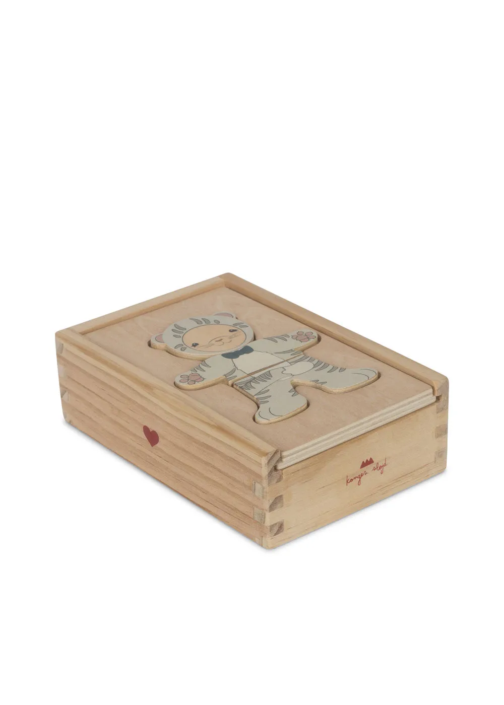Wooden Teddy Dress-up Puzzle