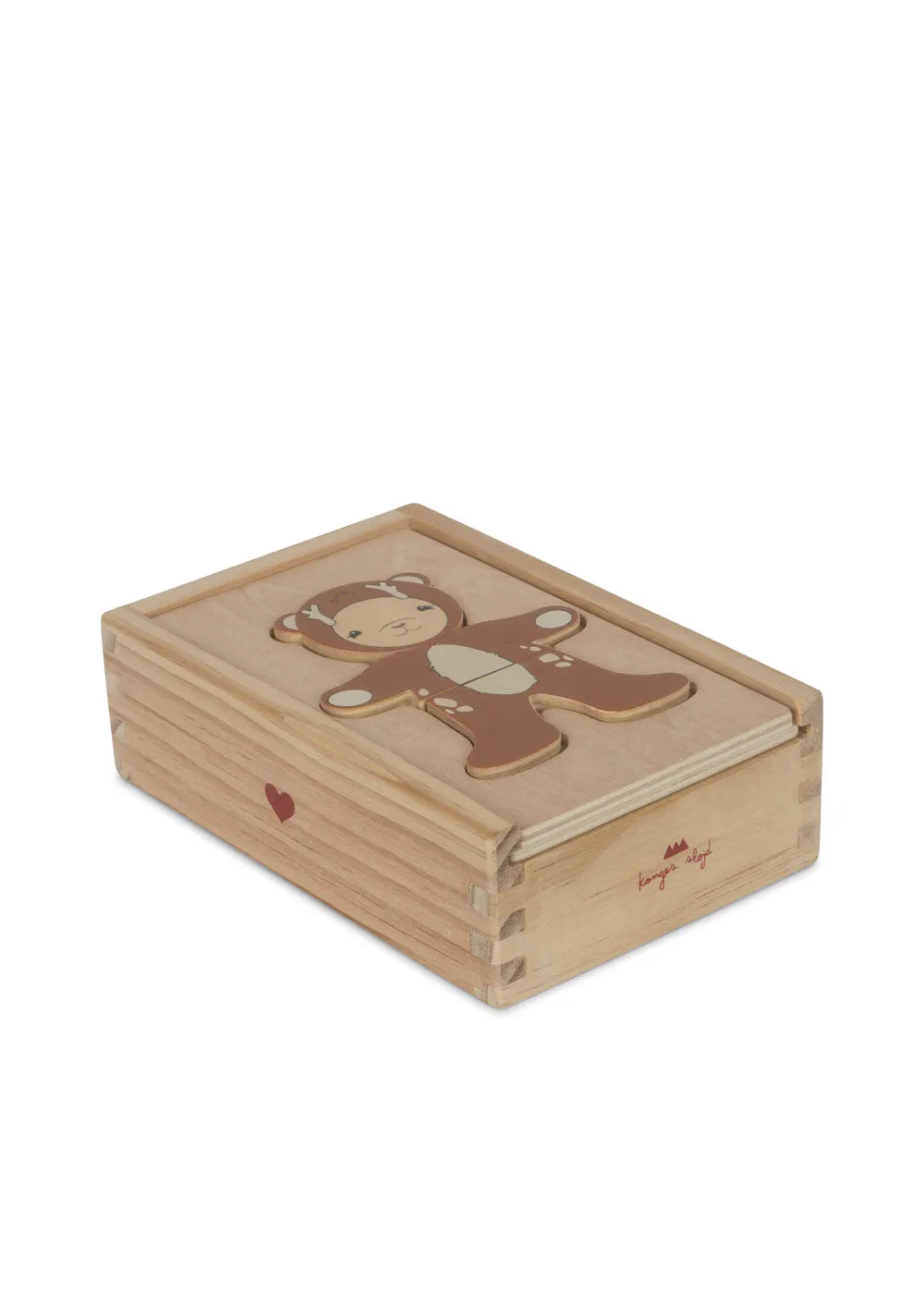 Wooden Teddy Dress-up Puzzle